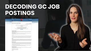 How to read a Government of Canada job posting