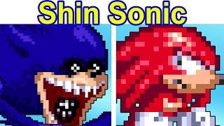 Friday Night Funkin' VS Shin Sonic - Dreadful Vision | The Sonic Tapes (FNF Mod)