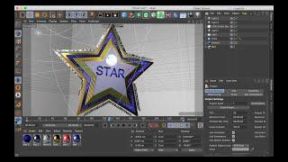 Cinema 4d tutorial creating a star