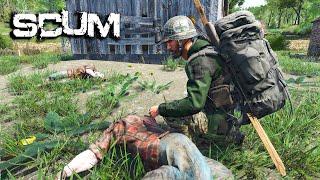 The Ultimate Survival Challenge in Scum 2024 - Day 3 - Play Like a Man Who Won't Die ; ]