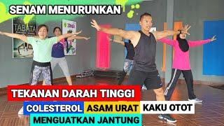 SENAM MENURUNKAN TEKANAN DARAH TINGGI | KOLESTEROL | ASAM URAT | SENAM JANTUNG | KAKU OTOT