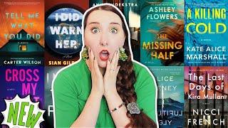 15 MOST Anticipated Thriller Releases 2025 ⭐Alice Feeney, Kate Alice Marshall & Debut Authors!