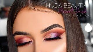 Huda Beauty Desert Dusk Palette Tutorial | Hooded Eyes