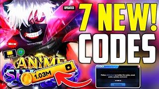 NEW *All* WORKING CODES - ANIME SHADOW ROBLOX 2024 - ANIME SHADOW ROBLOX CODE