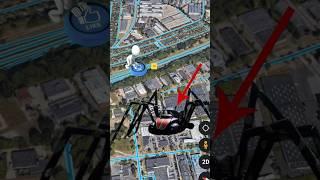 unique map view  find a spider car #youtubeshorts #ytshorts #earth #unique #funny #baby fun