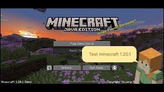 Minecraft 1.20.1 (Demo) on iPhone | PojavLauncher | NoenXD