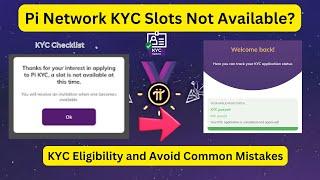 kyc for pi | kyc slot not available | kyc for pi pending | Pi KYC issues | Pi KYC Fixes | KYC issue