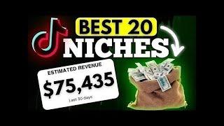 Top 20 TikTok Niches in 2025 – Make Money with the TikTok Creativity Program!