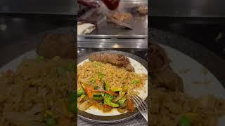 Harmony hibachi restaurant | Nice dinner #bestshorts #shorts #short #hibachi #dinner #cooking