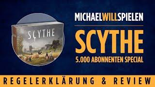 SCYTHE – 5.000 ABONNENTEN SPECIAL – Regelerklärung und Review – MICHAEL WILL SPIELEN
