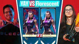 How YAY & SR Florescent faced off on Reyna Vs Reyna battle in rank... | VALORANT