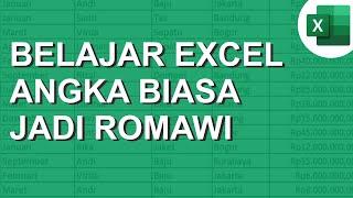 Merubah Angka Menjadi Romawi - Belajar Excel Pemula - Multi Talenta Tutorial