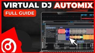 How to Make Automatic DJ Transitions Using the AUTOMIX EDITOR - virtual DJ 2025 Tutorials