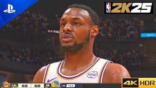 NBA 2K25 (PS5) GAMEPLAY - LAKERS vs WARRIORS [4K UHD]