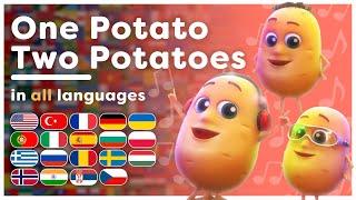 One Potato Two Potatoes ! | All languages! | Multilanguage Kids Song | Hey Kids Worldwide