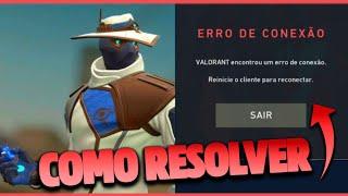 Valorant- COMO RESOLVER ERRO DE CONEXÃO DO VALORANT!