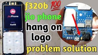 jio f320b hang on logo solution Jio F320b hand logo problem 100% fix