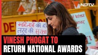 Wrestler Vinesh Phogat Writes To PM Modi, Will Return National Awards
