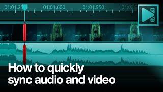 An easy trick for synchronizing audio and video in VSDC Pro