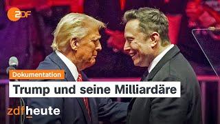 Dokumentation: Welche Macht haben Musk, Zuckerberg & Co. unter Präsident Trump? | auslandsjournal