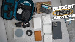 BUDGET Tech Accessories I Bring With Me for Travel! // Essentials 2024