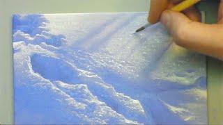 Creating Snow Textures - Painting In Acrylics PTP Vol.7