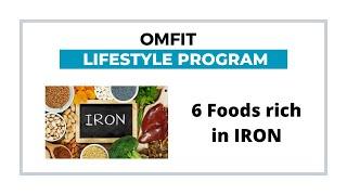 6 Foods Rich In IRON.