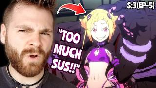 WHO THE F** IS THIS?!! | RE:ZERO SEASON 3 - EPISODE 5 | New Anime Fan! | REACTION