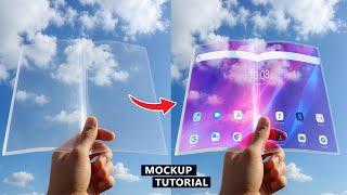 How to make transparent Mockup   Photoshop Tutorial for beginners