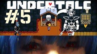 Let's Play: UNDERTALE -Part 5- FIGHTING UNDYNE AND A KILLER ROBOT