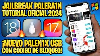 PALERA1N JAILBREAK TUTORIAL iOS and iPadOS 18, 17, 16 and 15  FOR ALL CHECKM8 (Palen1x Windows)