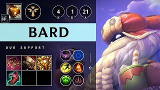 Bard Support vs Vel'Koz: Killing spree - EUW Master Patch 14.19