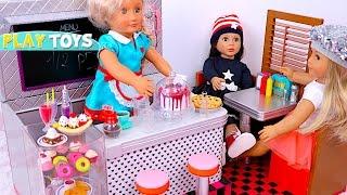 Baby Doll new restaurant with toy furniture by Play Toys