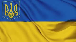 Ukraine Flag Waving Animation /  FREE 4k Stock Footage/ 3-min loop