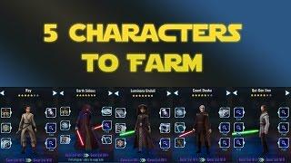 5 Characters you SHOULD farm - Star Wars: Galaxy of Heroes