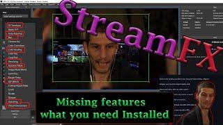 OBS StreamFX plugin review with examples, are you missing features?