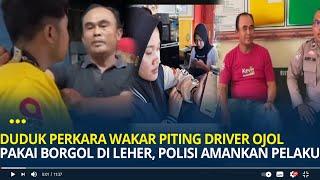 Viral Wakar di Banjarbaru Piting Driver Ojol Pakai Borgol, Polisi Amankan Pelaku, Ini Penyebabnya