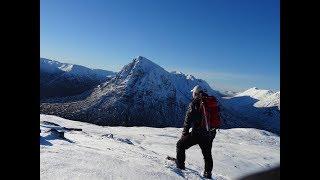 Beautiful Glencoe Mountains in a perfect winter day, great views ! A Gem of Scotland...