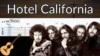 Hotel California - Guitar Solo Tab Easy