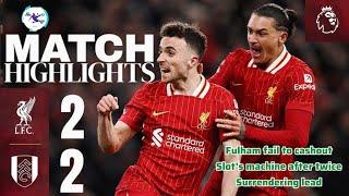 HIGHLIGHTS |Liverpool 2-2 Fulham | PREMIER LEAGUE | Matchweek 16