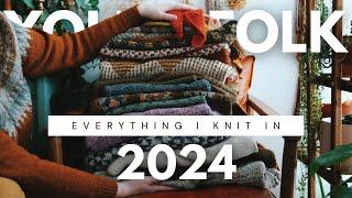 Everything I Knit In 2024 (& crocheted)