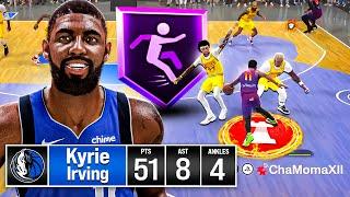 KYRIE IRVING BUILD is LETHAL to REC PLAYERS ANKLES in NBA 2K24!