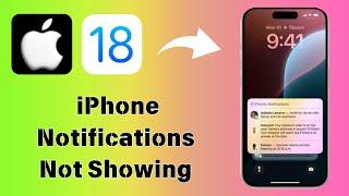 How to Fix iPhone Notifications Not Showing