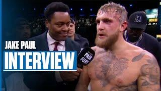 Jake Paul is Disappointed in Loss to Tommy Fury, Wants to Run it Back | POST-FIGHT INTERVIEW