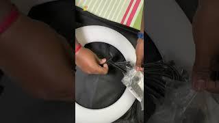 DIGITEK 18 inch 60 Watt LED Ring Light Unboxing and Review