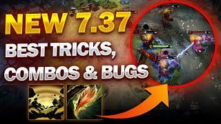 MOST OP, BROKEN & IMBA COMBOS & BUGS, BEST TRICKS & TIPS 7 37 PATCH Dota 2