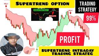super trend intraday trading strategy | simple strategy for option trading