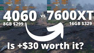 Best $300 GPU in 2024? RTX 4060 vs RX 7600 XT: The Ultimate Comparison!