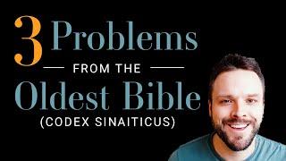 3 Problems in the World's OLDEST Bible (Codex Sinaiticus) #earlychristianity #biblehistory