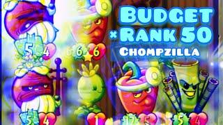 [PvZ Heroes] #7 Budget Deck × Rank 50 | Chompzilla